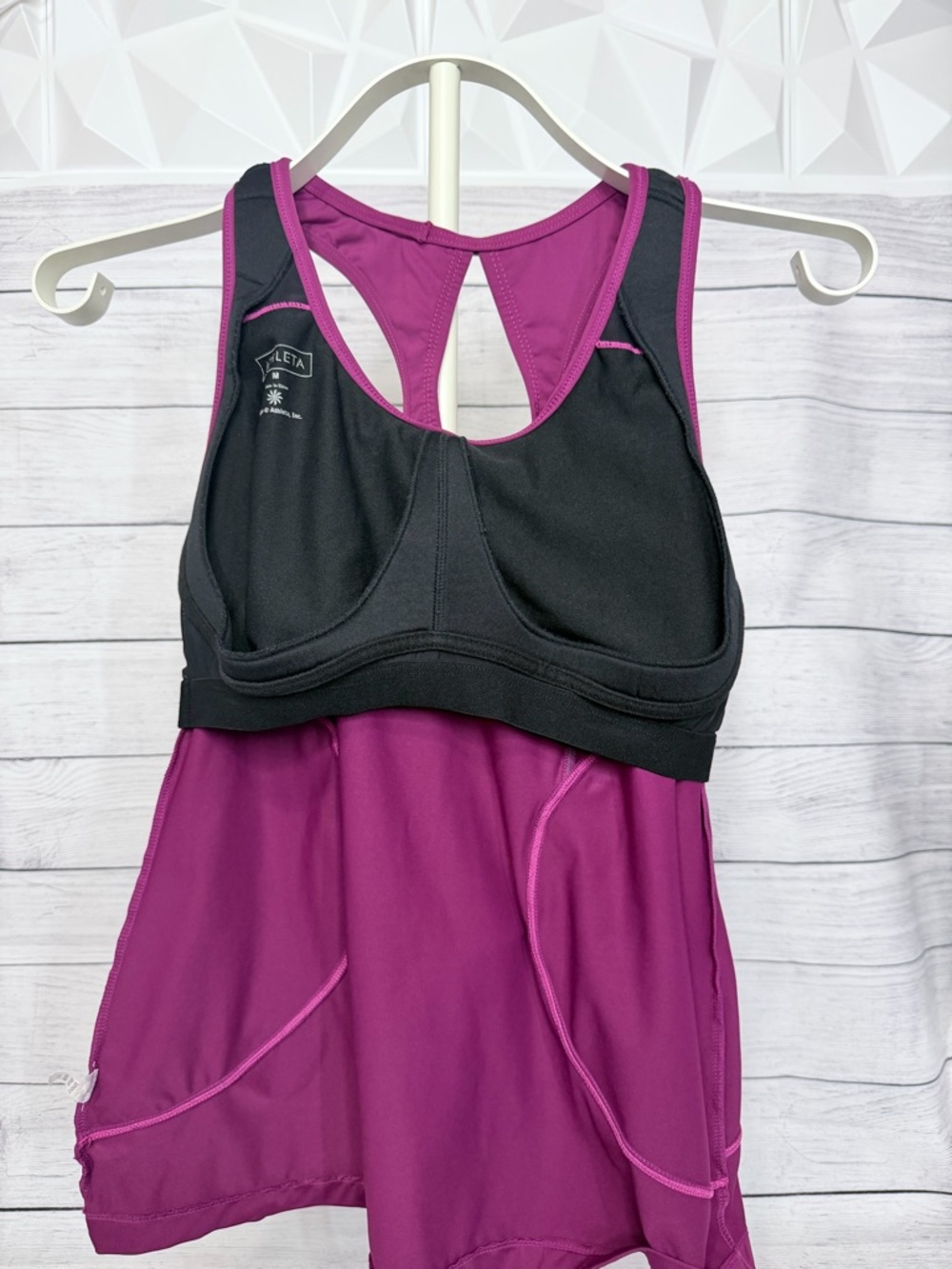 Athleta Fuchsia Racerback Workout Tank - Picture 5 of 6